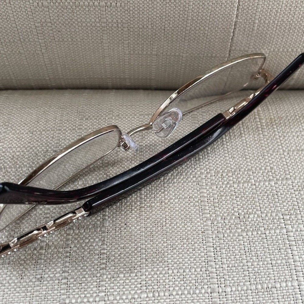 Michael Kors Wonen Eyeglasses Frame Mk30028 Maldives Gold/red Tone Glasses - Picture 6 of 12